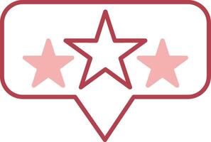 solid two color icon vector