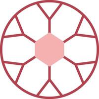 solid two color icon vector