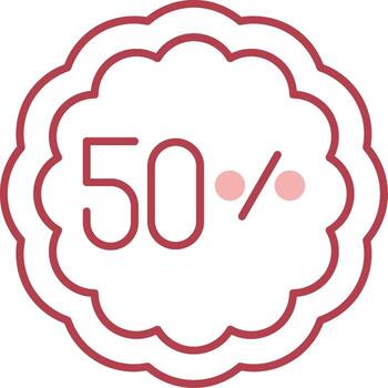 solid two color icon vector