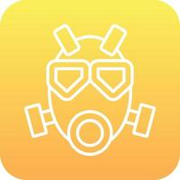 Gas Mask Vector Icon