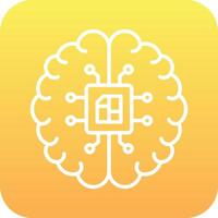 Artificial Intelligence Vector Icon