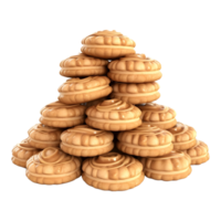 AI generated Bakery Biscuits on Transparent background - Ai Generated png