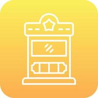 Ticket Box Vector Icon