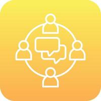 Group Chat Vector Icon