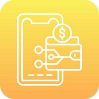 Digital Wallet Vector Icon