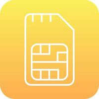 Sim Card Vector Icon