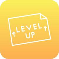 Level Up Vector Icon