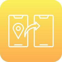 Share Location Vector Icon