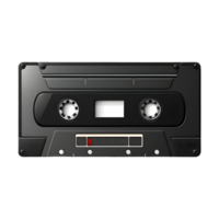 ai généré vieux cassette sur transparent Contexte - ai généré png