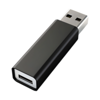 ai generato universale seriale autobus USB su trasparente sfondo - ai generato png