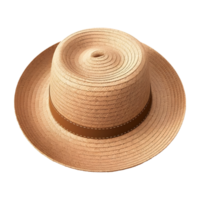 ai generado playa sombrero en transparente antecedentes - ai generado png