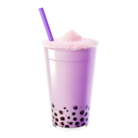 AI generated Boba Milk Tea on Transparent background - Ai Generated png