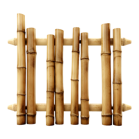 AI generated Bamboo Sticks on Transparent background - Ai Generated png