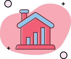 Home Slipped Icon vector