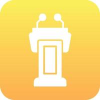 Podium Vector Icon