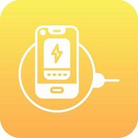 Wireless Charger Vector Icon