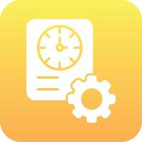 Time Management Vector Icon