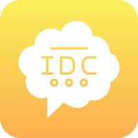 idc vector icono