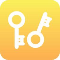 House Key Vector Icon