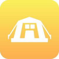 Tent Vector Icon