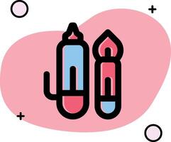 pen types Slipped Icon vector