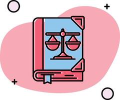 Law Slipped Icon vector