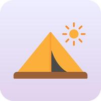 Tent Vector Icon