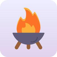 Firepit Vector Icon