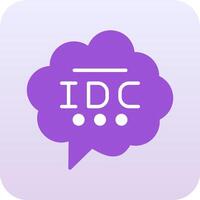 idc vector icono