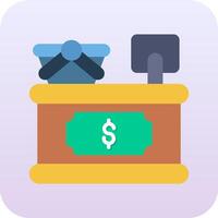 Cashier Vector Icon