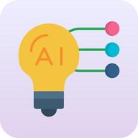 Artificial Intelligence Vector Icon