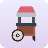 Food Stand Vector Icon