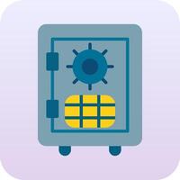 Safe Box Vector Icon