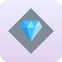 icono de vector de diamante