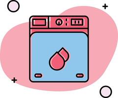 Laundry Slipped Icon vector