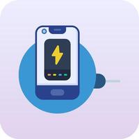 Wireless Charger Vector Icon