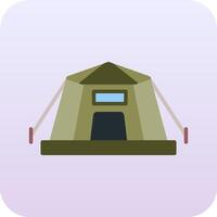 Tent Vector Icon