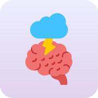 icono de vector de lluvia de ideas