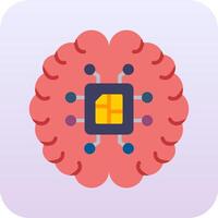 Artificial Intelligence Vector Icon