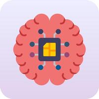 Artificial Intelligence Vector Icon