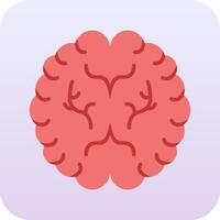 icono de vector de cerebro humano