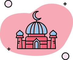 Dome Slipped Icon vector