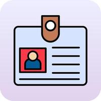 Id Card Vector Icon