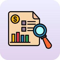 Market Research Vector Icon