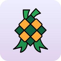 Ketupat Vector Icon