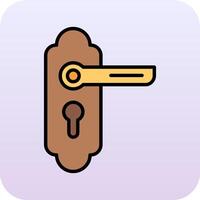 Door Knob Vector Icon