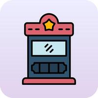 Ticket Box Vector Icon