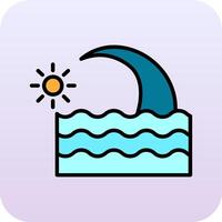 Wave Vector Icon