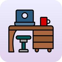 Workplace Vector Icon