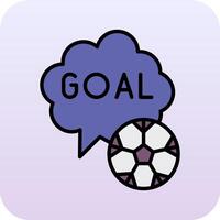 Goal Vector Icon